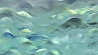 Ethereal Ocean Currents papel de parede