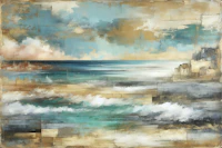 Turquoise Sea Impressions wallpaper