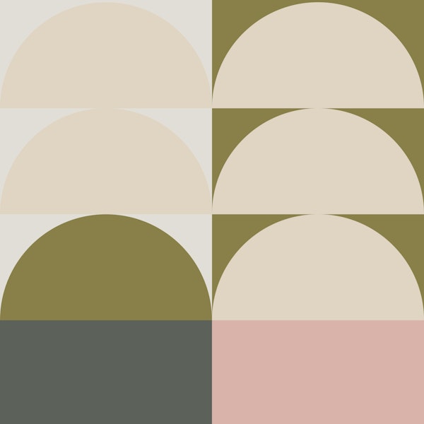 Retro Sunrise Panorama