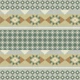 Ethnic Geometric Plaid (beige sage)
