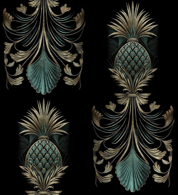 Roaring Twenties Pineapple Chic