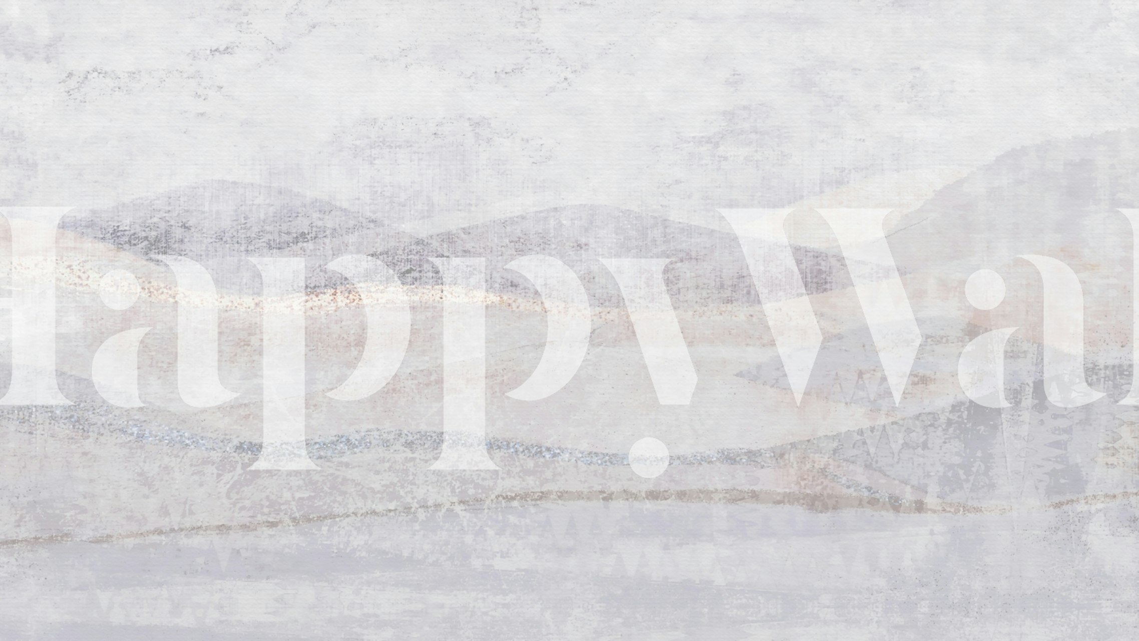 Ethereal Mountain Hues tapet i et rom