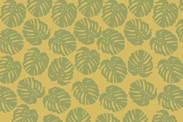 Monstera Glam Pattern 2