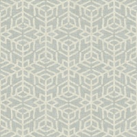 Geometric snow flakes warm neutral tapete