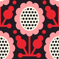 Pink Red Sunflowers tapete