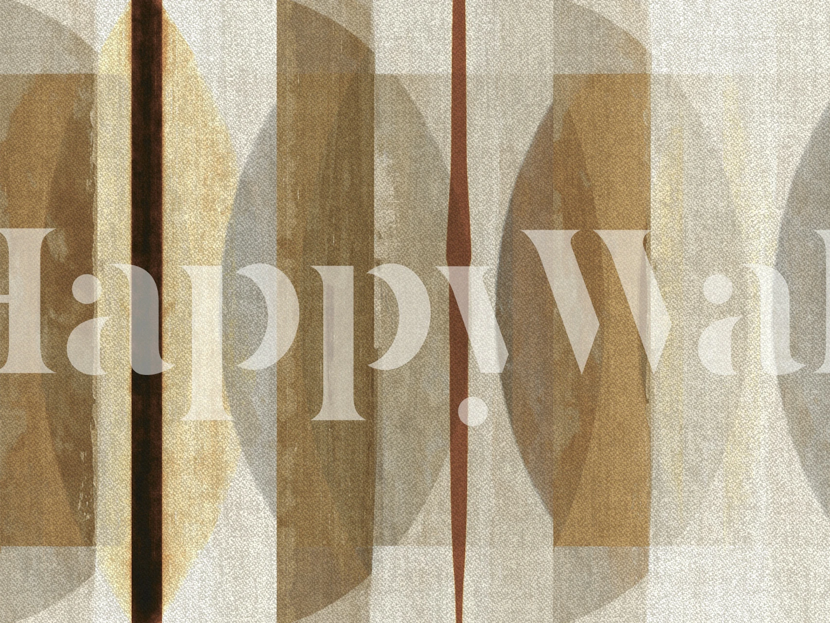 Rustic geometric texture wallpaper in earthy tones