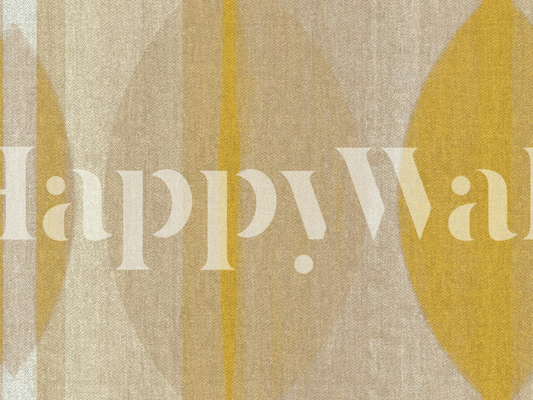 Retro geometric wallpaper u modernoj sobi