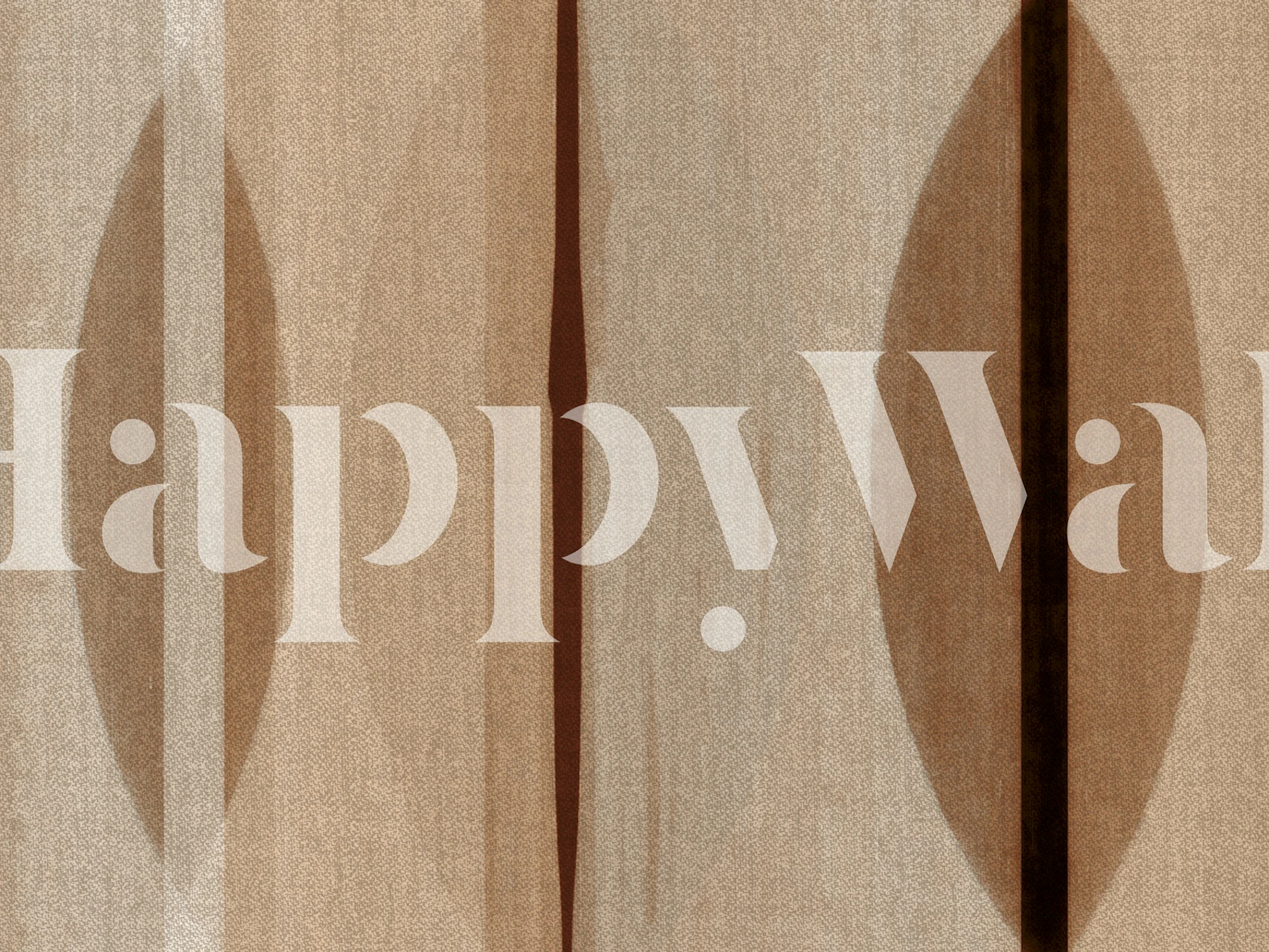 Earthy Geometric Harmony wallpaper in a room