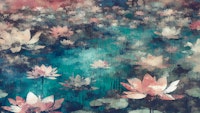 Serene Water Garden papiers peint