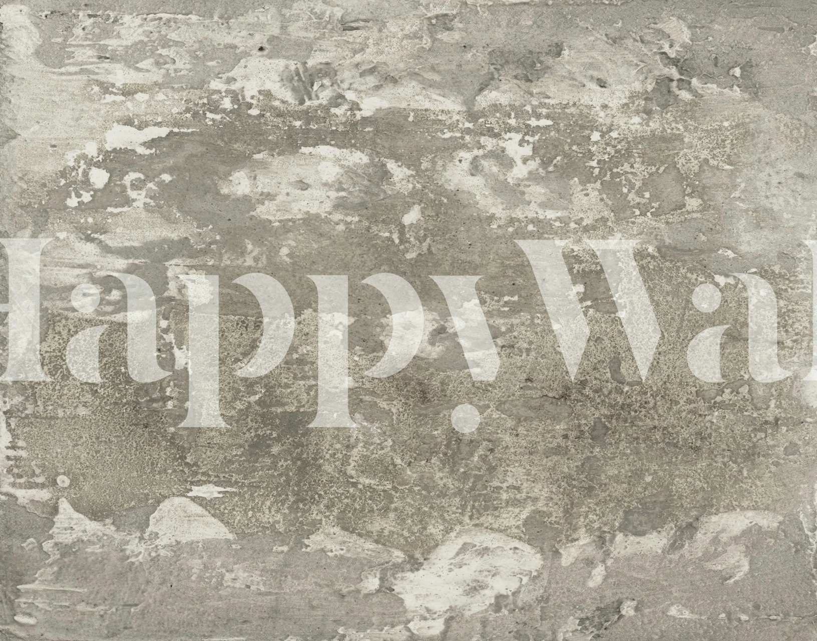 Slaked lime neutral wallpaper in a room