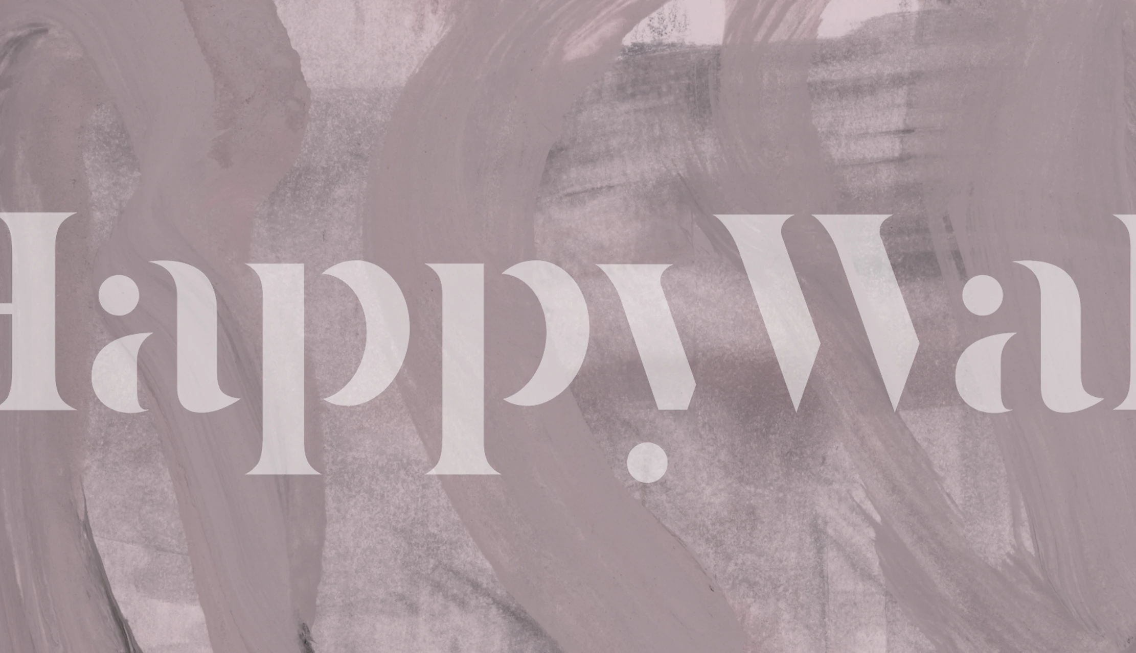 Abstract brush strokes in soft mauve tones wallpaper