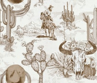 Wild West Adventure (Brown) ταπετσαρία