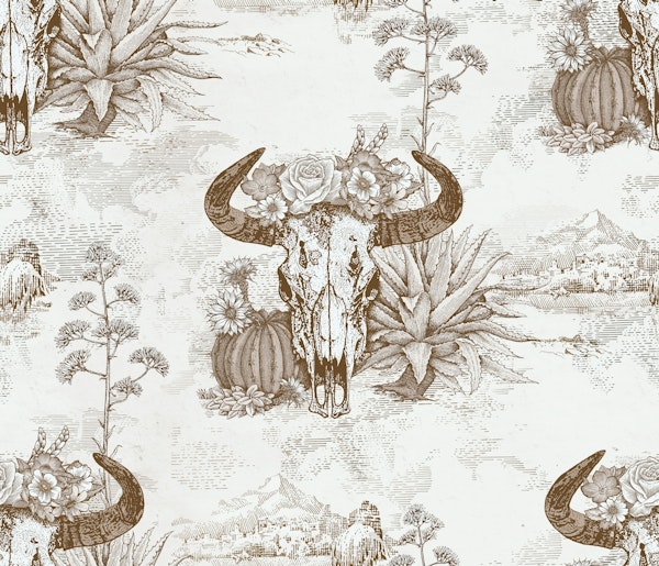 Wild West Adventure Brown (Skull)