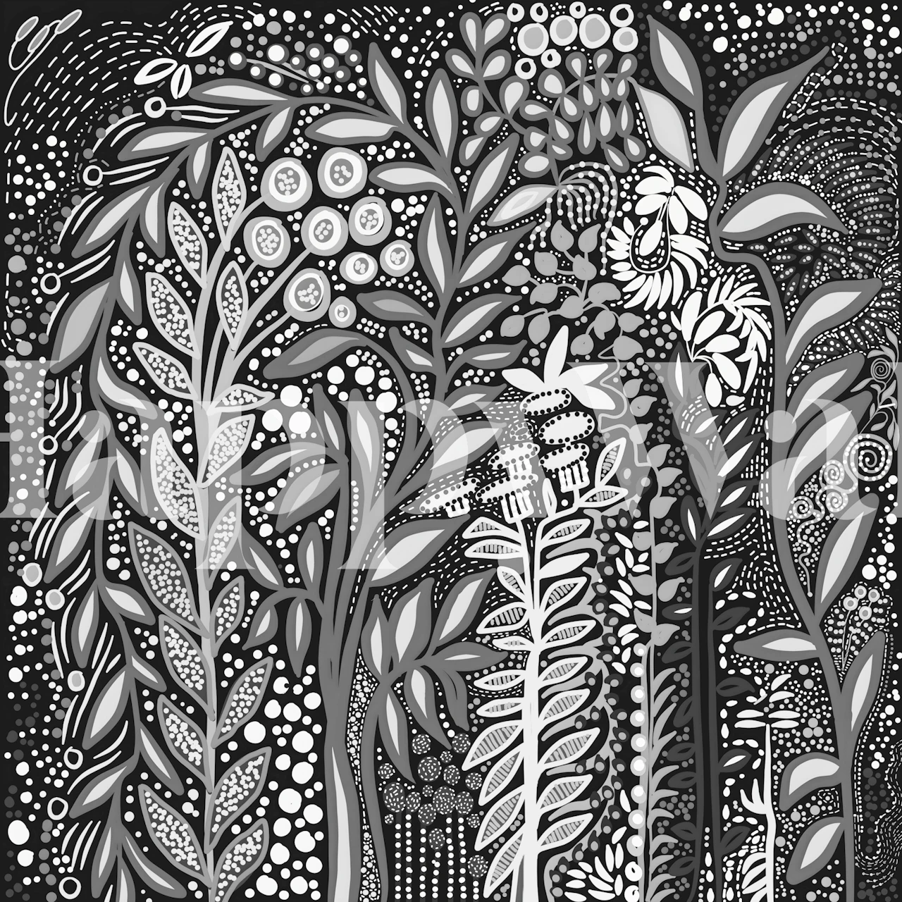 Eclipsis Viridiana wallpaper in a room