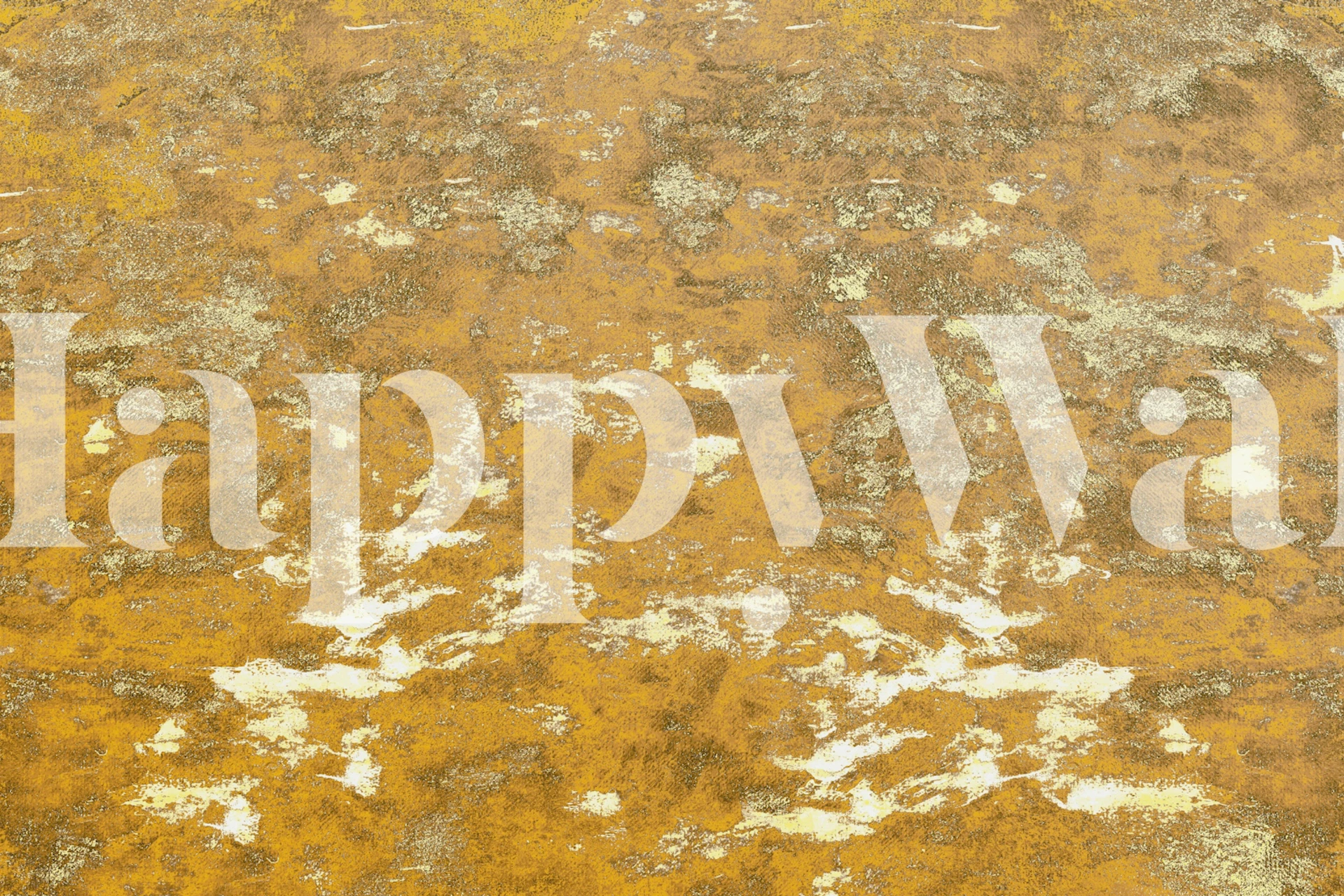 Carta da parati Golden Textured Elegance in una stanza