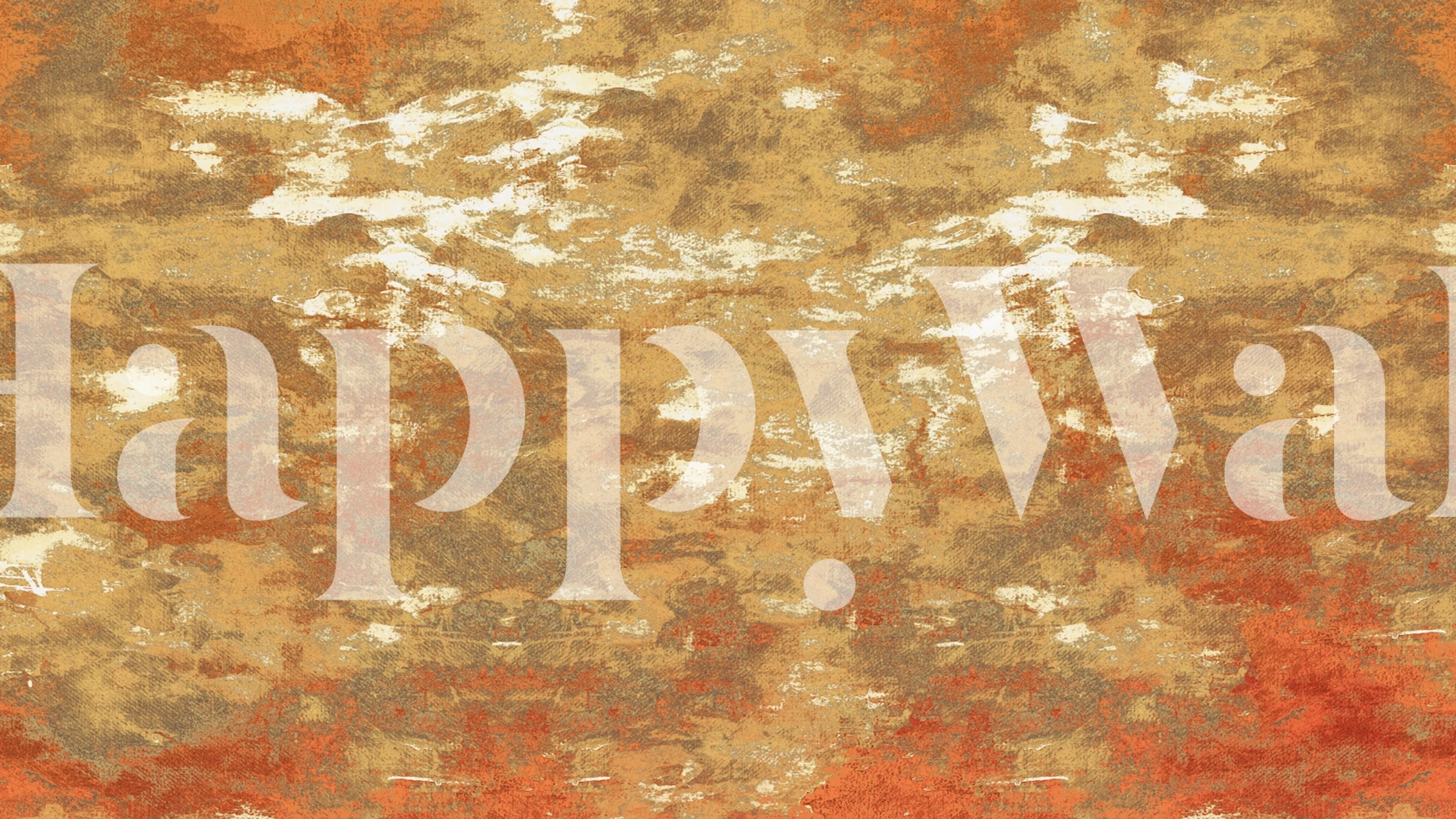 Dizajn tapete Vintage Gold Rush u sobi