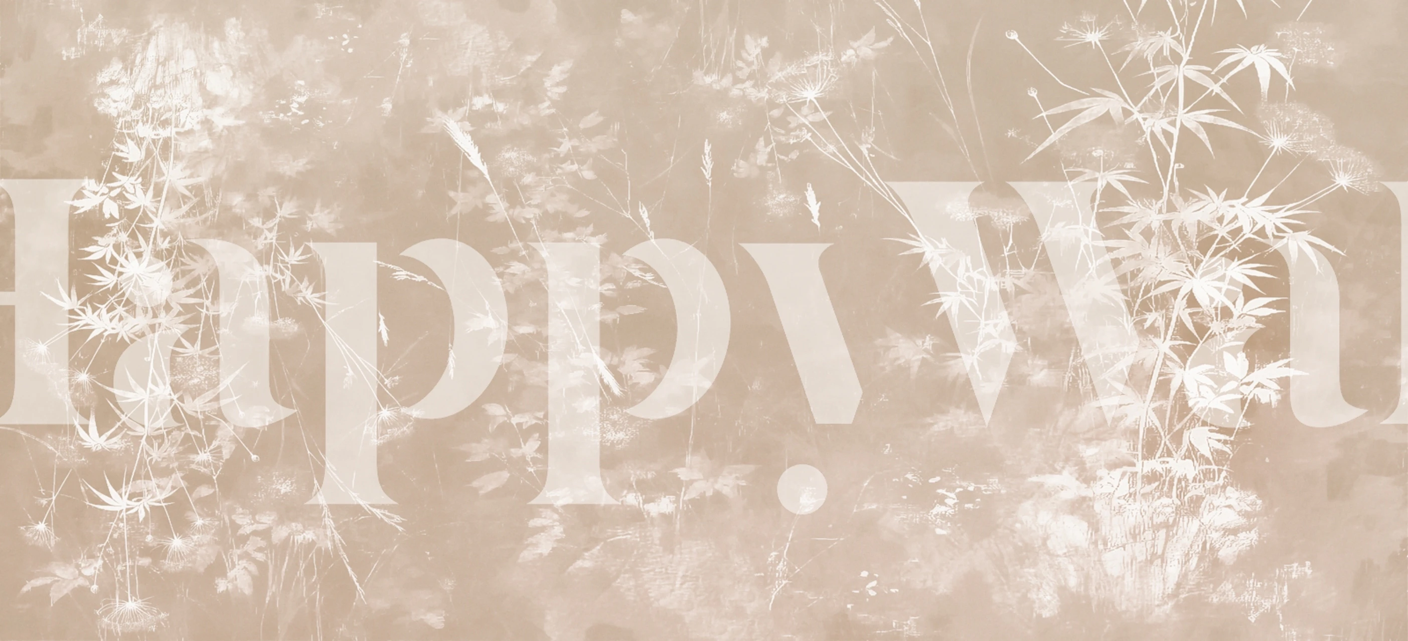 Papel de parede Bamboo Dreamscape em um cômodo