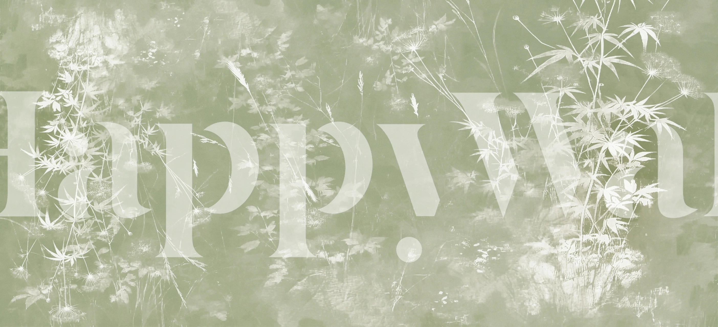 Zen Garden Serenity Tapete in einem Raum