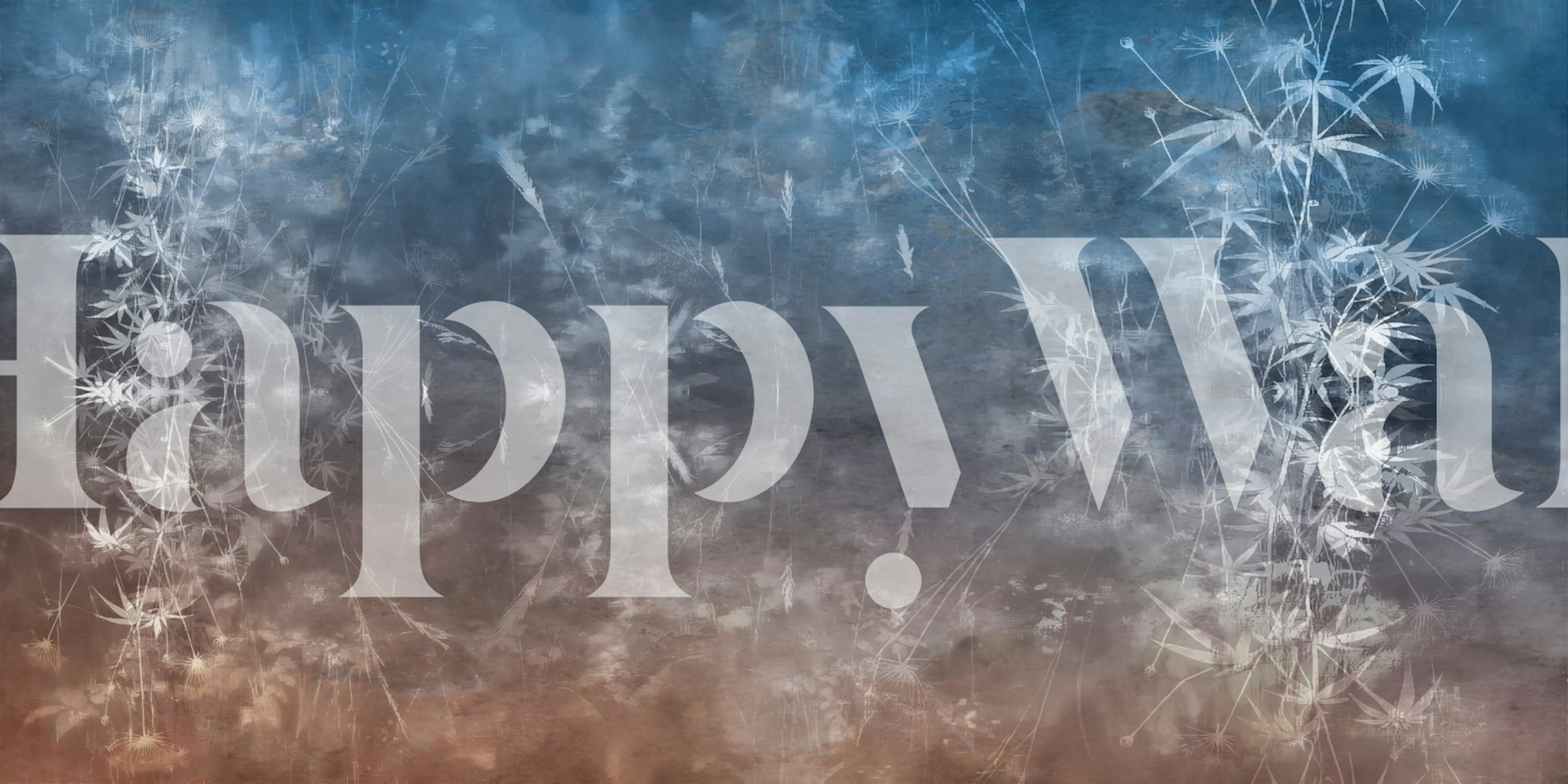 Serenity Meadow wallpaper in a room