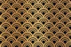 Art Deco Waves Gold and Black