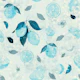Frosty Citron Canvas - Blue lemons fruits