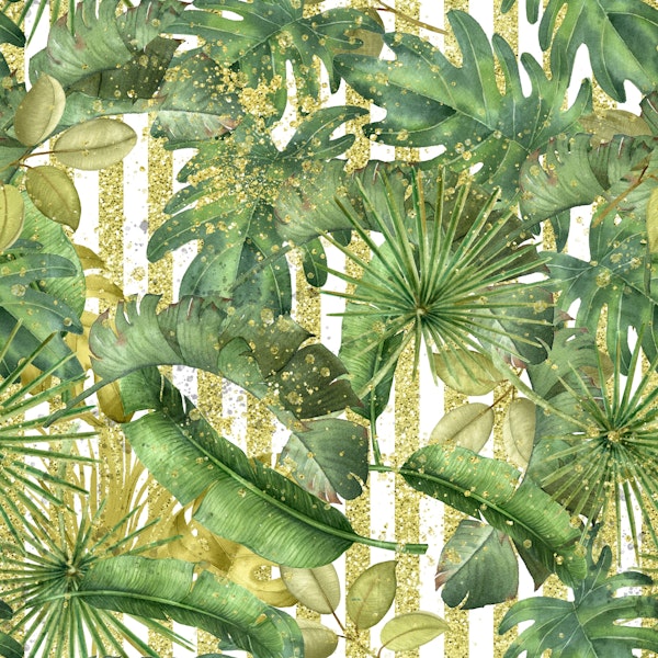 Sparkling Jungle Flora