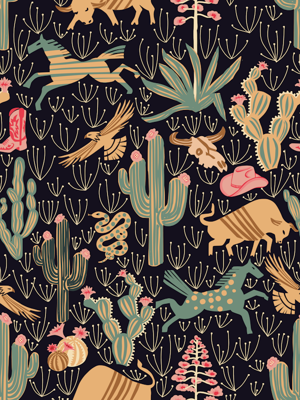 (s) Western Americana by night