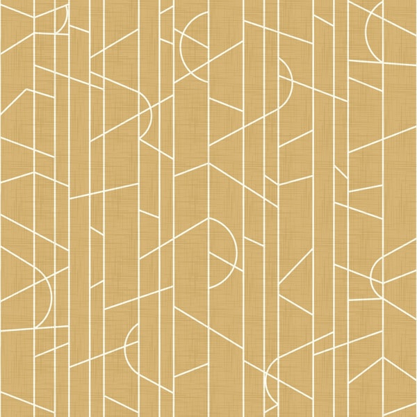 Elegant Lines Decor - Honey Canvas