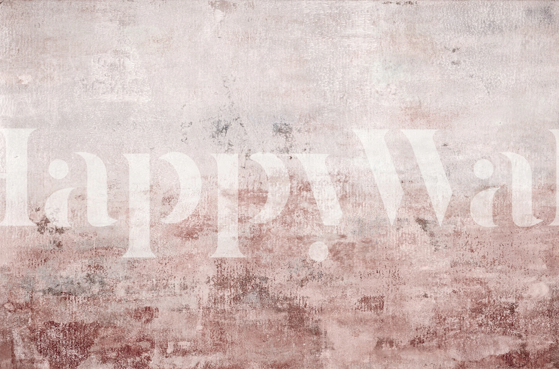 Pastel skies terracotta wallpaper in a room