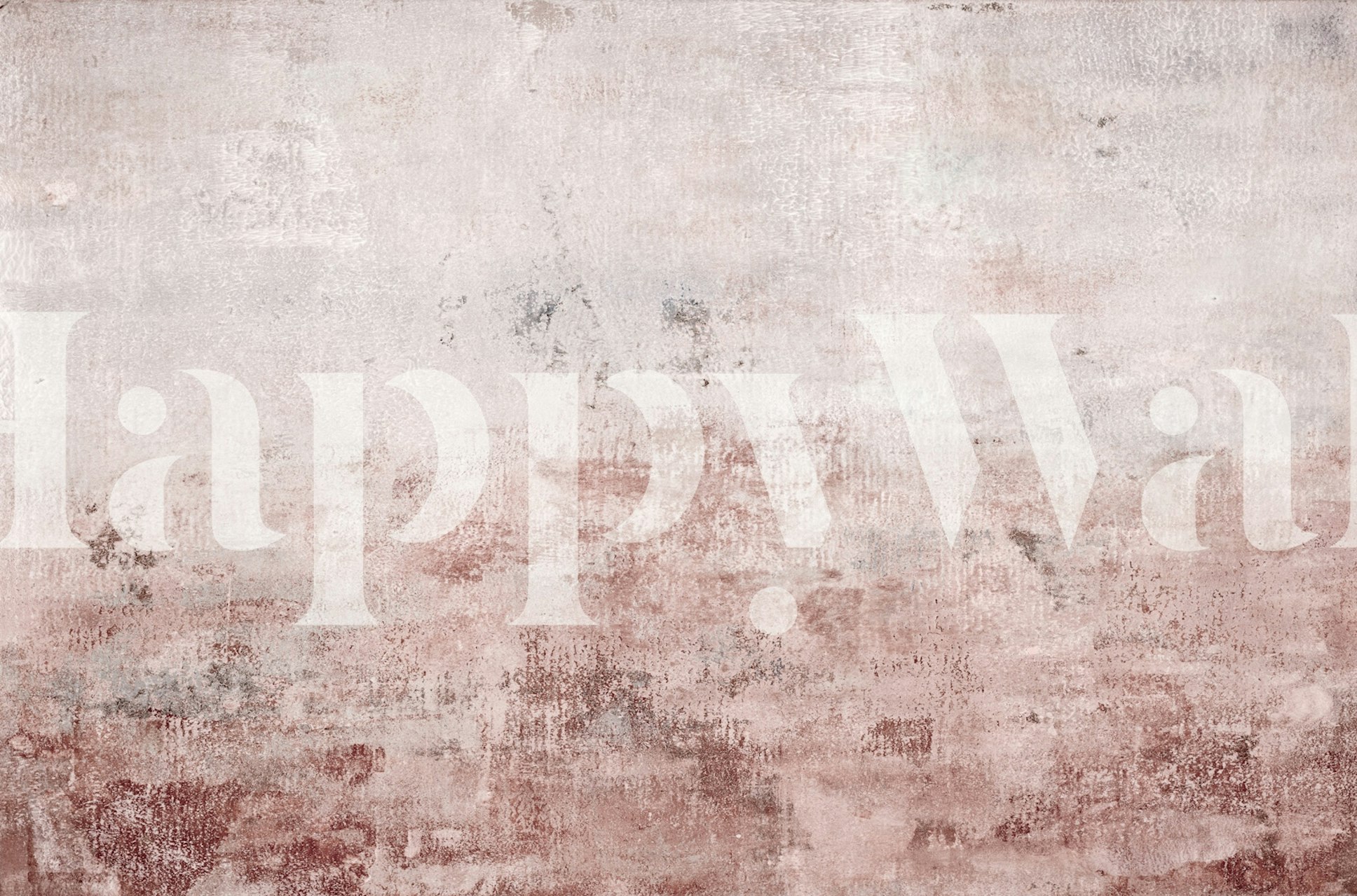 Papier peint Pastel skies terracotta dans une pièce