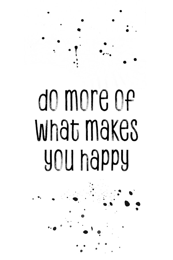 What makes you happy