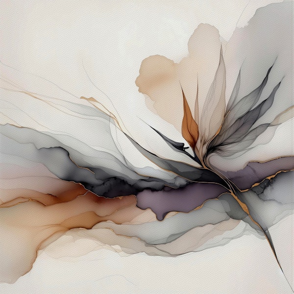 Inky Bird of Paradise