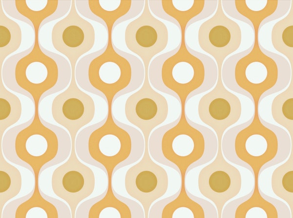 Abstract Retro Ripples