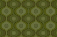 Green Retro Waves tapete
