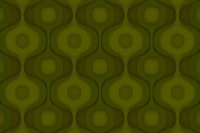 Geometric Green Grooves tapete
