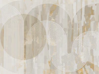 Metallic Moon Waves tapeta