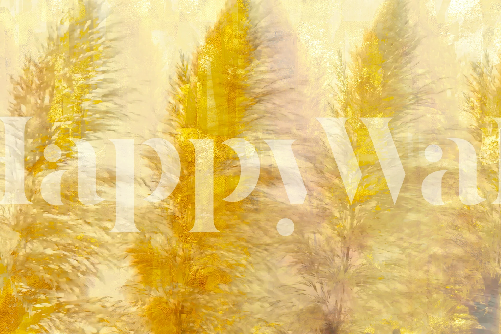 Golden Pampas Breeze tapet i ett rum