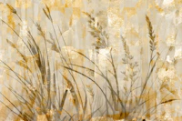 Golden Meadow Touch wallpaper