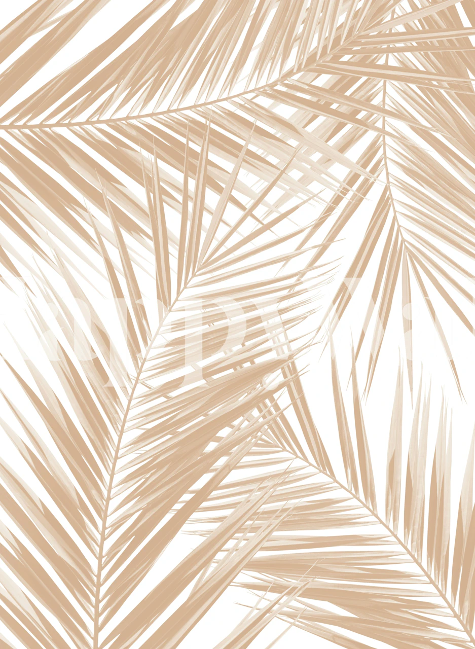 Palm Leaves Pattern Dream 6 wallpaper in a room
