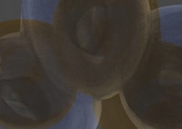 organic shapes moody blue brown carta da parati