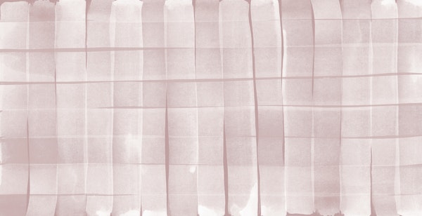 Checkered Watercolor Stripes blush
