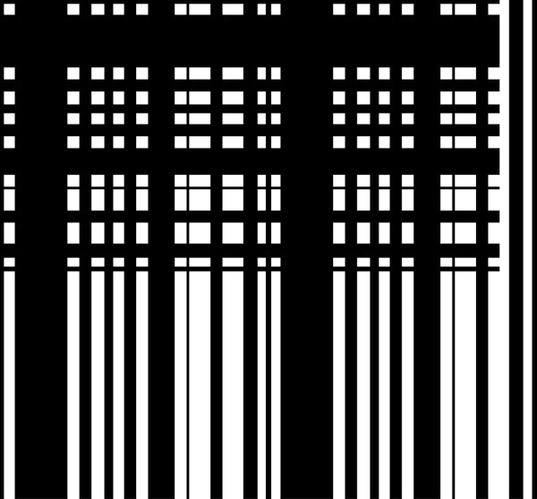 Minimal Black & White Stripes