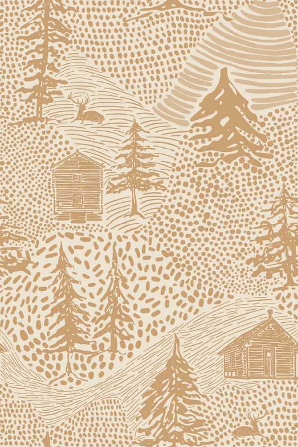 Rustic Cabin Retreat. Mountainous tree cabins