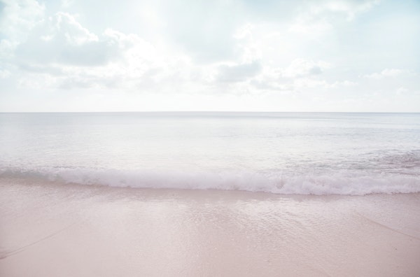 Soft Pastel Ocean Waves 4