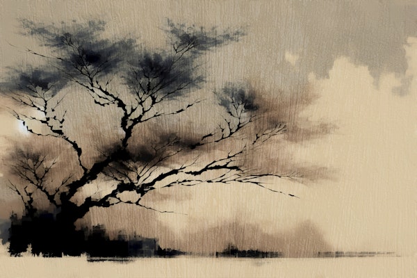 Japandi Nature Canvas