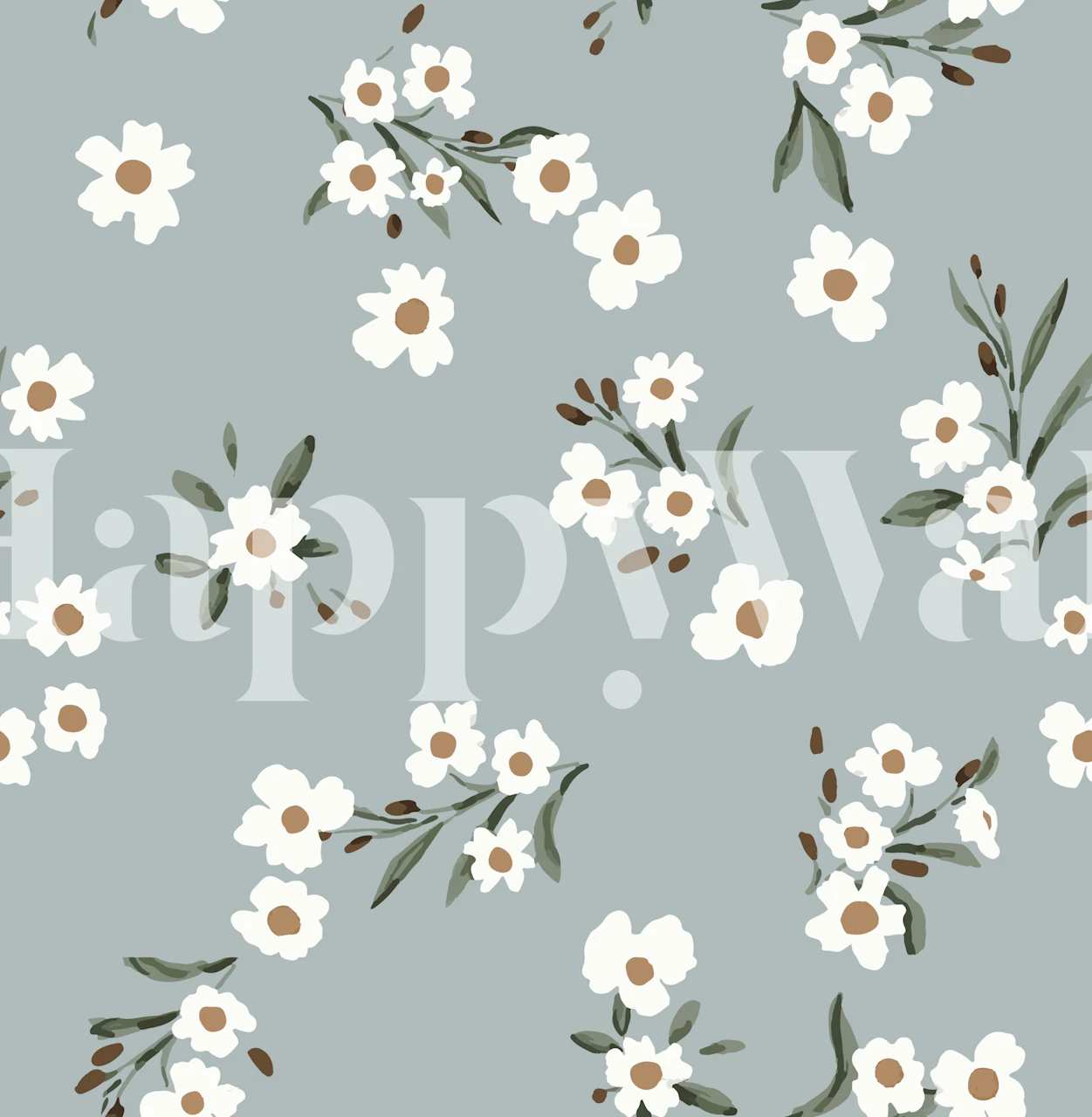 Papier peint floral Timeless Garden dans une pièce