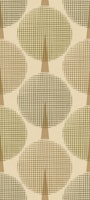 Mod Trees Geometric Retro Shapes Beige ταπετσαρία