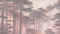 Soft Forest Dream papel pintado