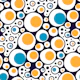 Eclipse Dot Ensemble Blue Yellow