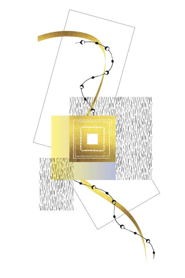 Posh Design No 2 gold